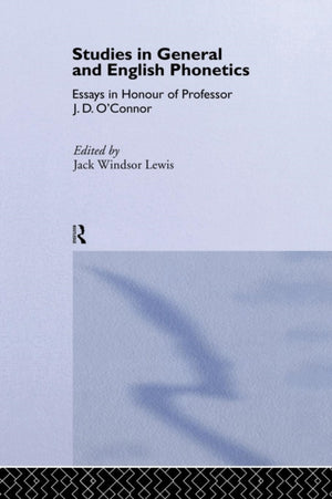 Studies in General and English Phonetics