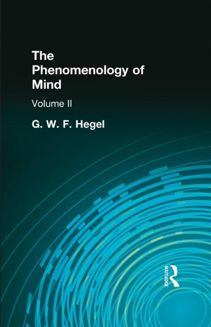 Book cover of: Phenomenology of Mind. By: Hegel G W F