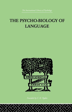 Psycho-Biology Of Language