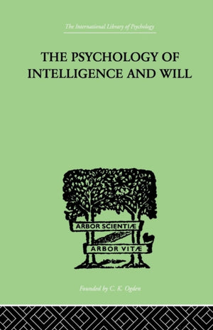 Psychology Of Intelligence And Will
