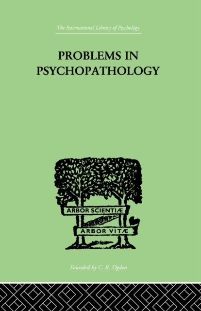 Book cover of: Problems in Psychopathology. By: T. W. Mitchell