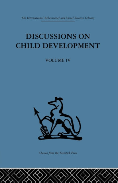 Book cover of: Discussions on Child Development. By: Barbel Inhelder