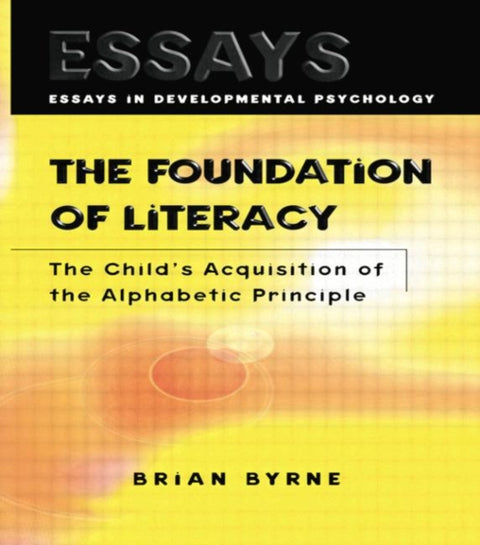 The Foundation of Literacy