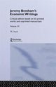 Book cover of: Jeremy Bentham's Economic Writings. By: Werner Stark