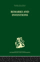 Book cover of: Remarks and Inventions. By: Rodney Needham