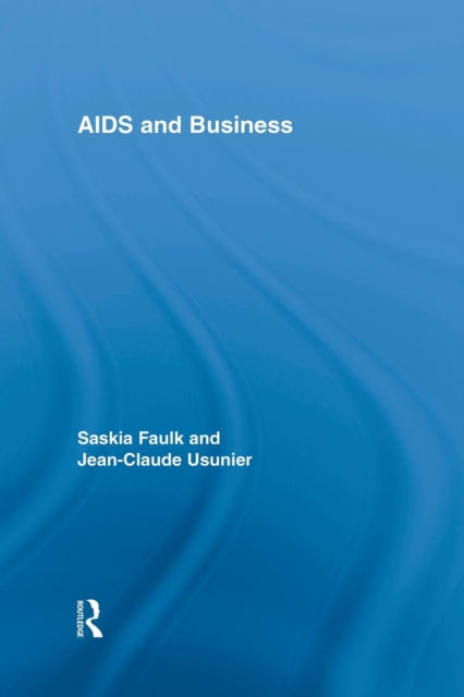 Book cover of: AIDS and Business. By: Saskia Faulk