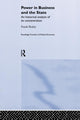Book cover of: Power in Business and the State. By: Frank Bealey