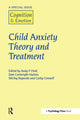 Book cover of: Child Anxiety Theory and Treatment. By: Andy P. Field