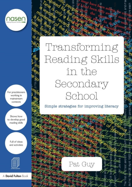 Book cover of: Transforming Reading Skills in the Secondary School. By: Pat Guy