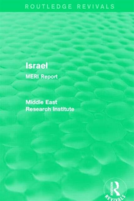 Israel (Routledge Revival)