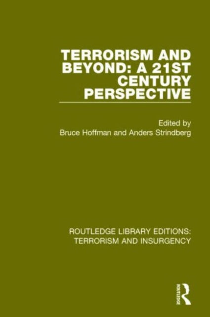 Book cover of: Terrorism and Beyond (RLE: Terrorism & Insurgency). By: Bruce Hoffman