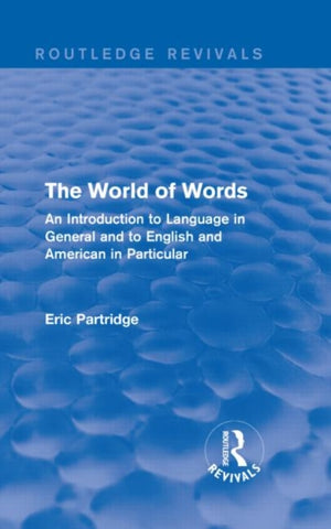The World of Words