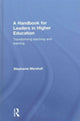 Book cover of: Handbook for Leaders in Higher Education. By: Stephanie Marshall