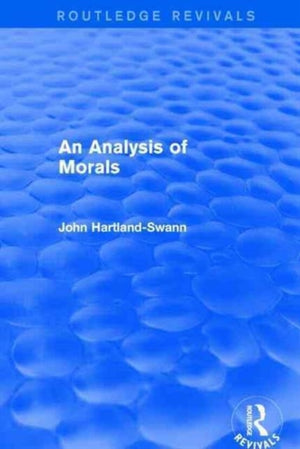 An Analysis of Morals