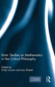 Book cover of: Kant: Studies on Mathematics in the Critical Philosophy. By: Emily Carson
