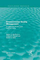 Book cover of: Environmental Quality Management. By: Walter O. Spofford Jr.