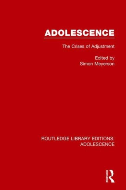 Book cover of: Adolescence. By: Simon Meyerson