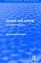 Book cover of: Justice and Liberty. By: G. Lowes Dickinson
