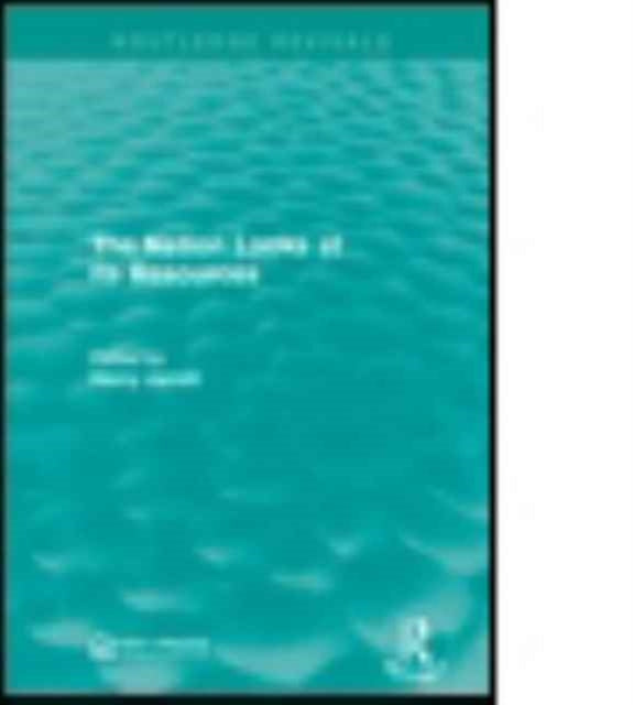 Book cover of: Nation Looks at its Resources. By: Henry Jarrett