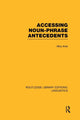 Book cover of: Accessing Noun-Phrase Antecedents. By: Mira Ariel