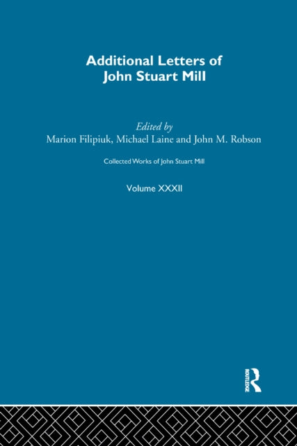 Book cover of: Collected Works of John Stuart Mill. By: Marion Filipuik
