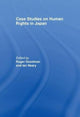 Book cover of: Case Studies on Human Rights in Japan. By: Roger Goodman
