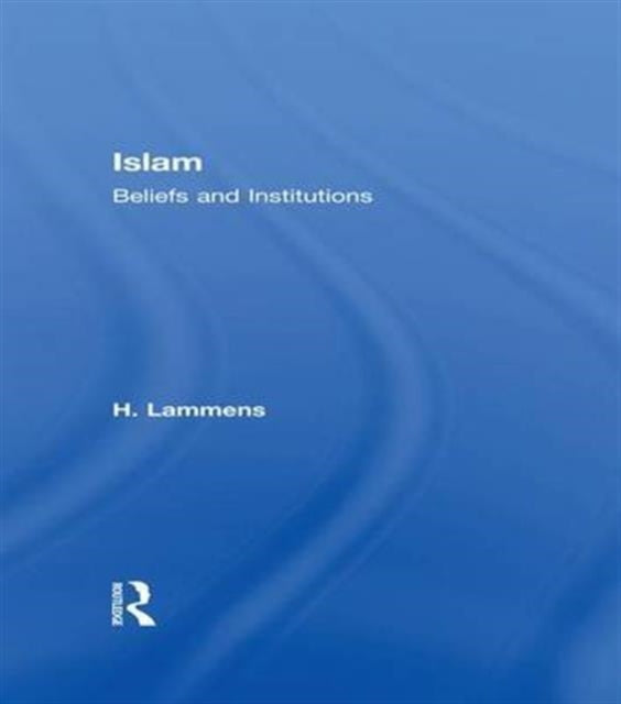 Book cover of: Islam. By: H. Lammens