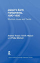 Book cover of: Japan's Early Parliaments, 1890-1905. By: Andrew Fraser