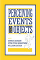 Book cover of: Perceiving Events and Objects. By: Gunnar Jansson