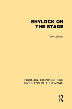 Shylock on the Stage