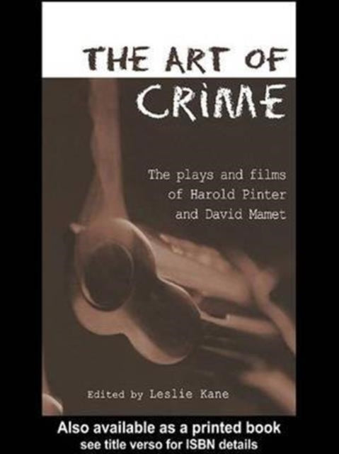 Book cover of: Art of Crime. By: Leslie Kane
