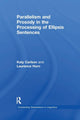 Book cover of: Parallelism and Prosody in the Processing of Ellipsis Sentences. By: Katy Carlson