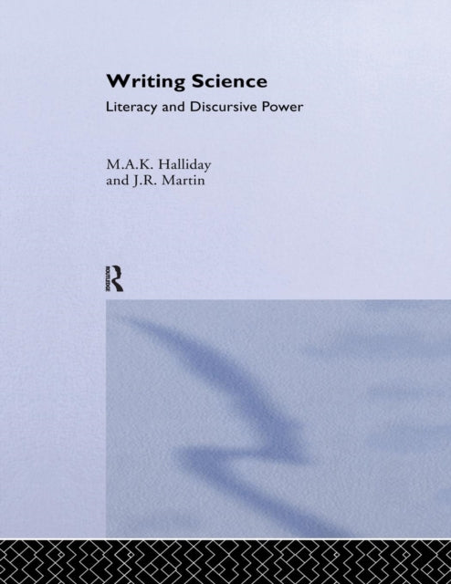 Book cover of: Writing Science. By: Michael Halliday