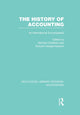 Book cover of: History of Accounting (RLE Accounting). By: Michael Chatfield