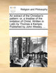 Book cover of: Extract of the Christian's Pattern