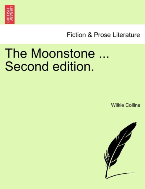Book cover of: Moonstone ... Second Edition.