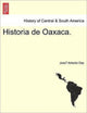 Book cover of: Historia de Oaxaca.