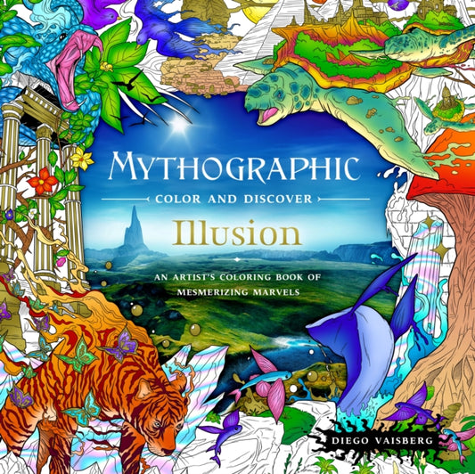 Book cover of: Mythographic Color and Discover: Illusion. By: Diego Vaisberg
