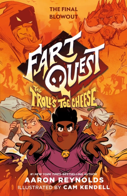 Book cover of: Fart Quest: The Troll's Toe Cheese. By: Aaron Reynolds
