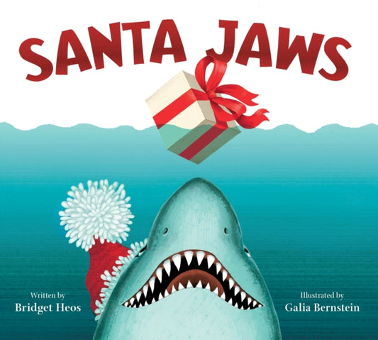 Book cover of: Santa Jaws. By: Bridget Heos