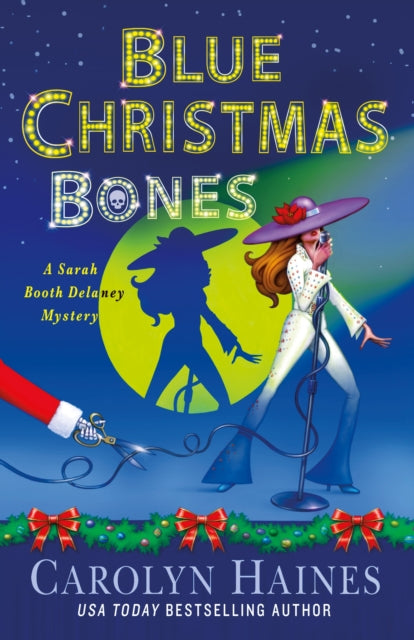 Book cover of: Blue Christmas Bones. By: Carolyn Haines