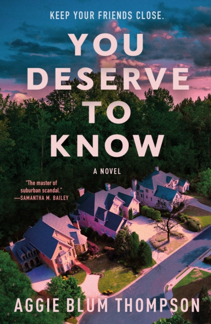 Book cover of: You Deserve to Know