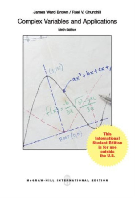 Book cover of: Complex Variables and Applications. By: Brown