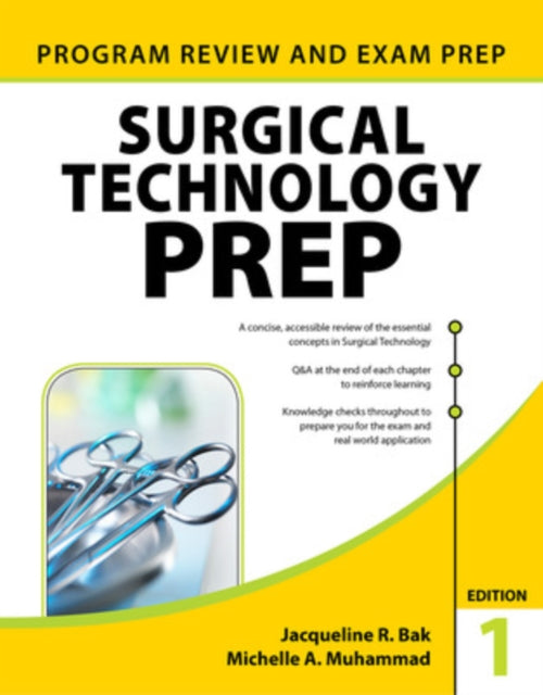 Book cover of: Surgical Technology PREP. By: Jacqueline R. Bak