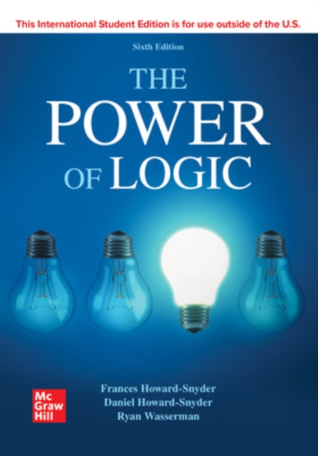 Book cover of: ISE The Power of Logic. By: HOWARD-SNYDER