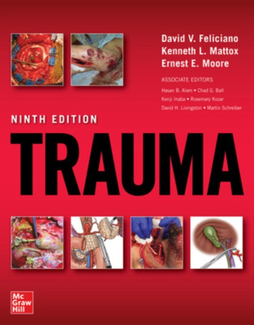 Book cover of: Trauma, Ninth Edition. By: Ernest E. Moore