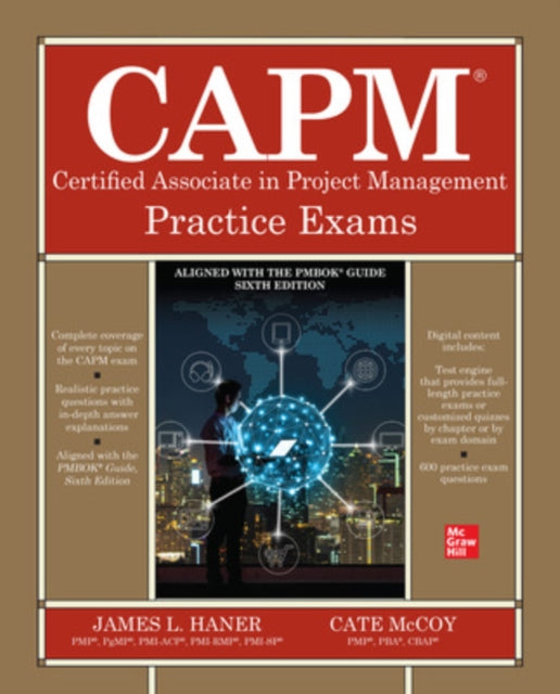 Book cover of: CAPM Certified Associate in Project Management Practice Exams. By: James L. Haner