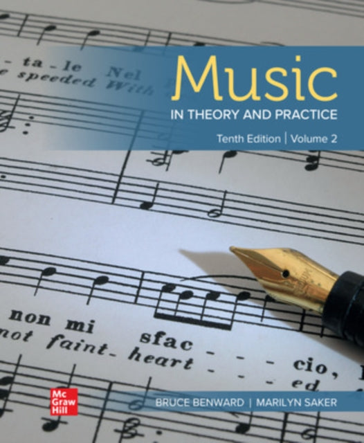 Book cover of: Music in Theory and Practice Volume 2. By: Bruce Benward