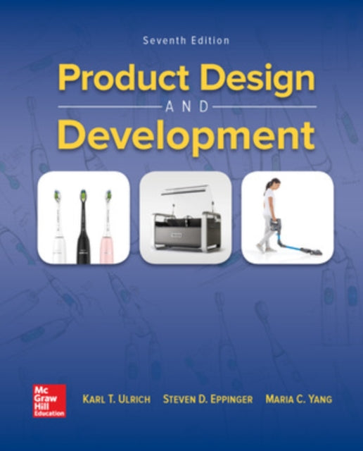 Book cover of: ISE Product Design and Development. By: Steven Eppinger