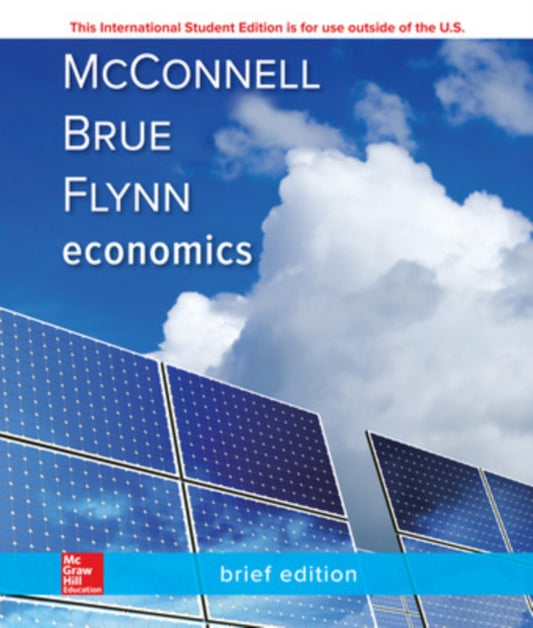 Book cover of: ISE Economics, Brief Edition. By: MCCONNELL